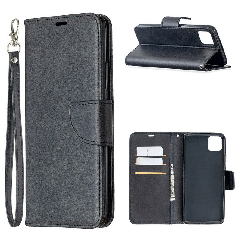 Folio-hoesje voor Realme C11 Flip Case Gladde Flap Schuin