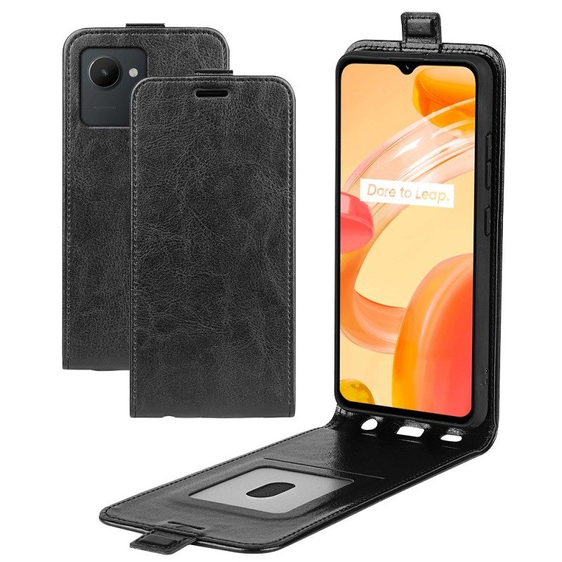 Folio-hoesje voor Realme C30 Flip Case Verticale Klep