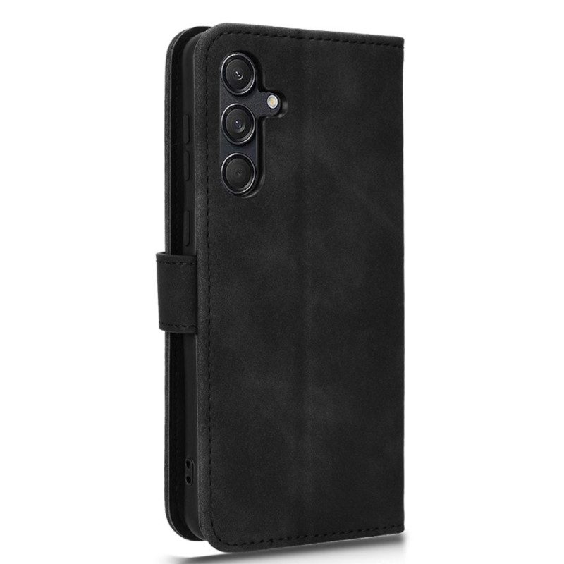 Cover Samsung Galaxy M55 5g Suède Stijl