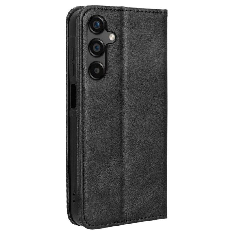 Folio-hoesje Samsung Galaxy M55 5g Retro