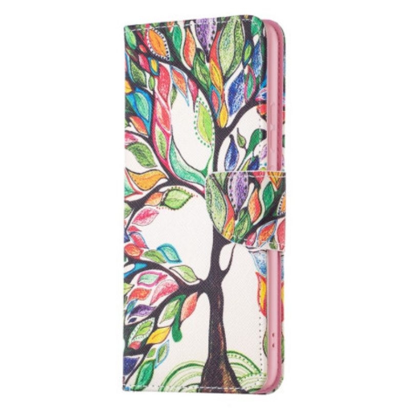 Flip Case voor Xiaomi Redmi 10C Aquarel Boom