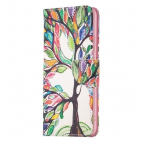 Flip Case voor Xiaomi Redmi 10C Aquarel Boom