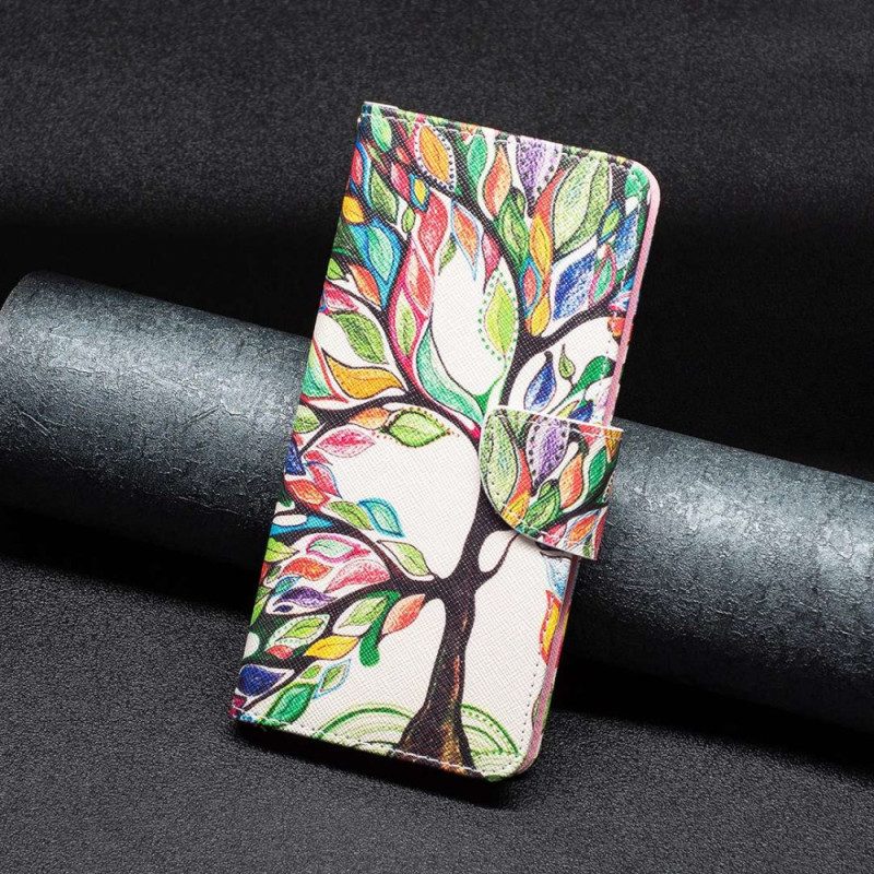 Flip Case voor Xiaomi Redmi 10C Aquarel Boom