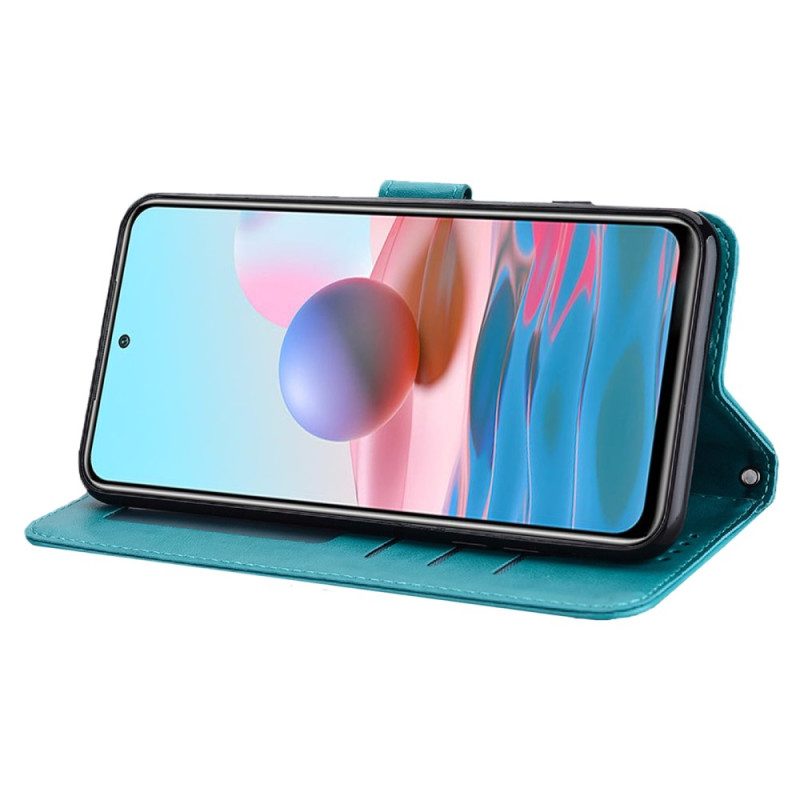 Flip Case voor Xiaomi Redmi 10C Boom En Herten