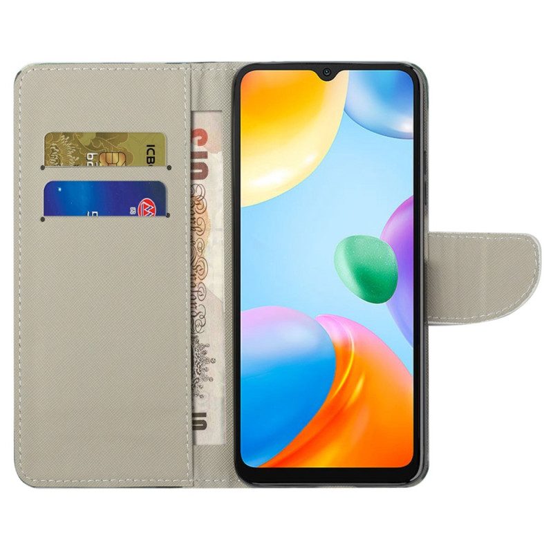 Flip Case voor Xiaomi Redmi 10C Meerdere Uilen