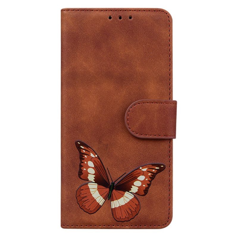 Flip Case voor Xiaomi Redmi 10C Vlinder Ontwerp