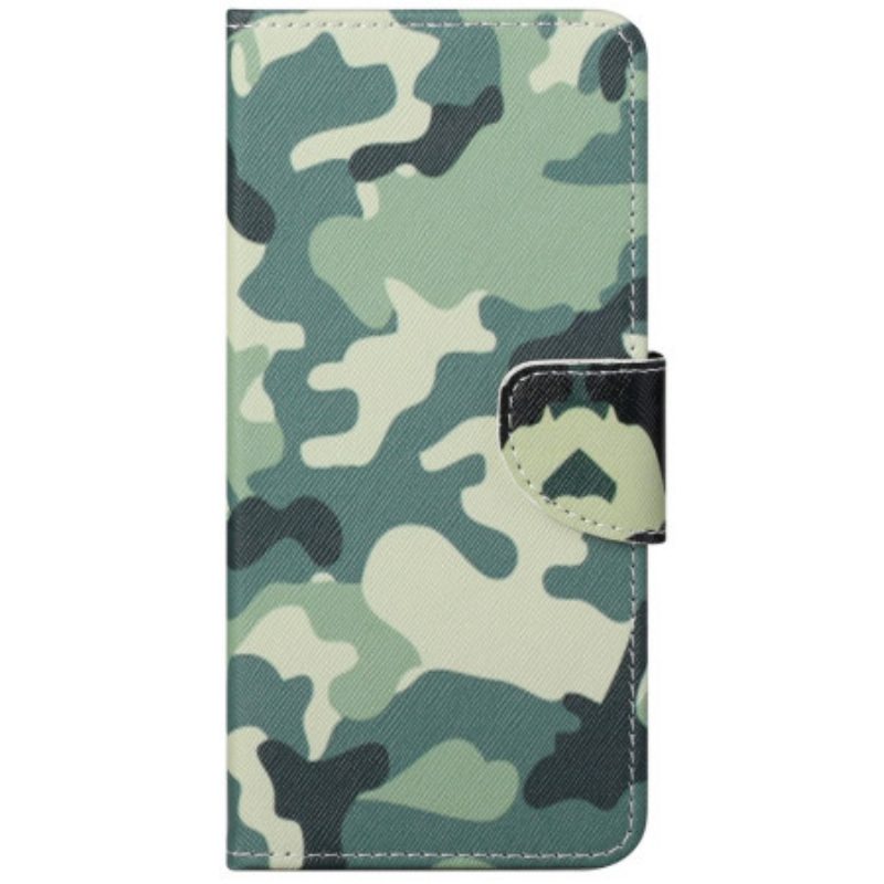 Folio-hoesje voor Xiaomi Redmi 10C Militaire Camouflage