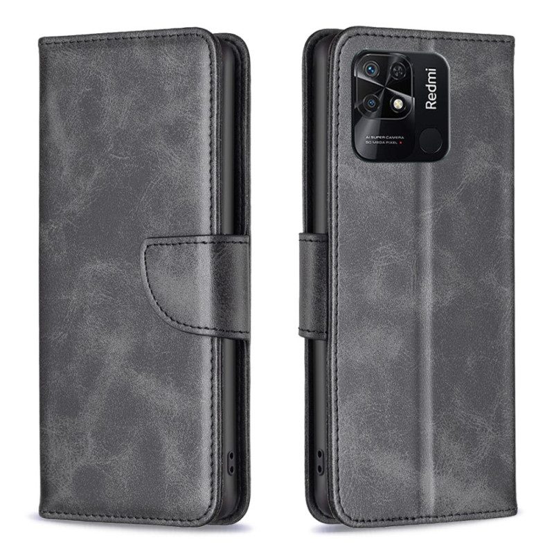 Folio-hoesje voor Xiaomi Redmi 10C Schuine Sluiting