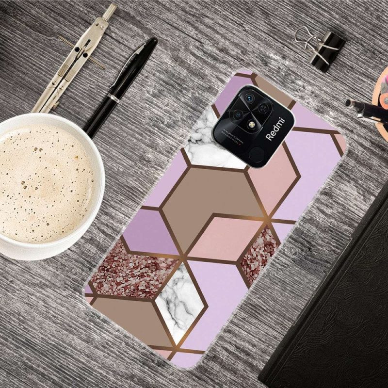 Hoesje voor Xiaomi Redmi 10C Marmer