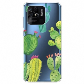 Hoesje voor Xiaomi Redmi 10C Naadloze Cactus