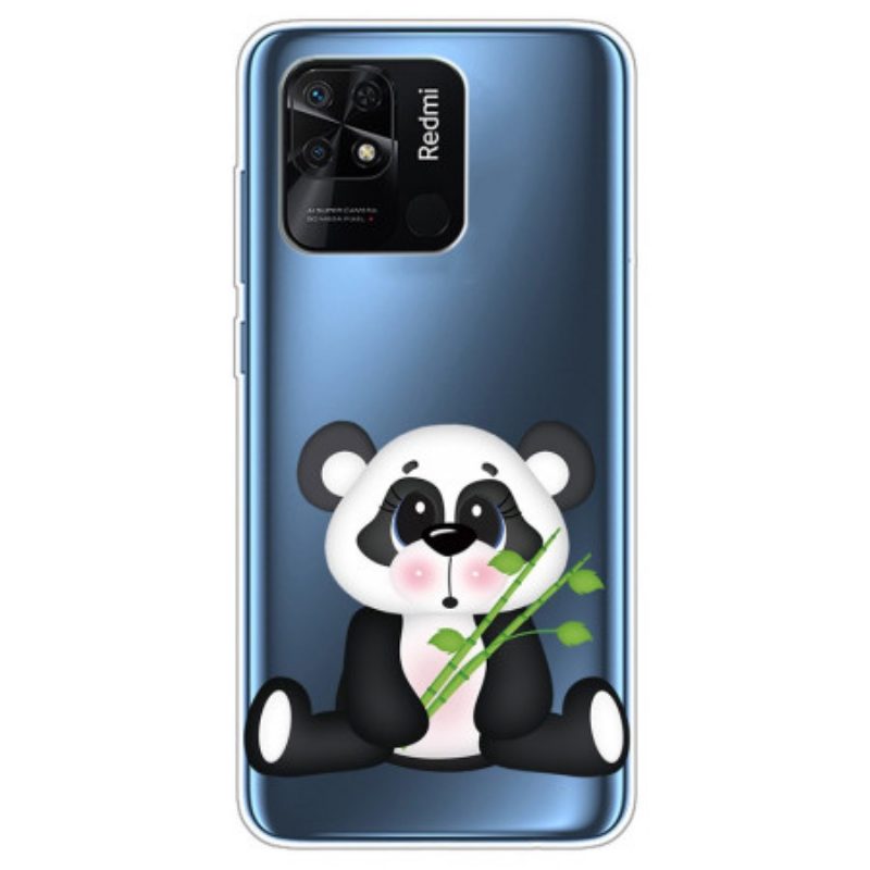 Hoesje voor Xiaomi Redmi 10C Naadloze Schattige Panda