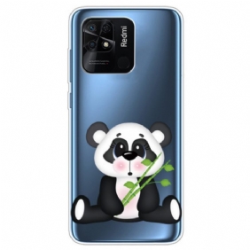 Hoesje voor Xiaomi Redmi 10C Naadloze Schattige Panda