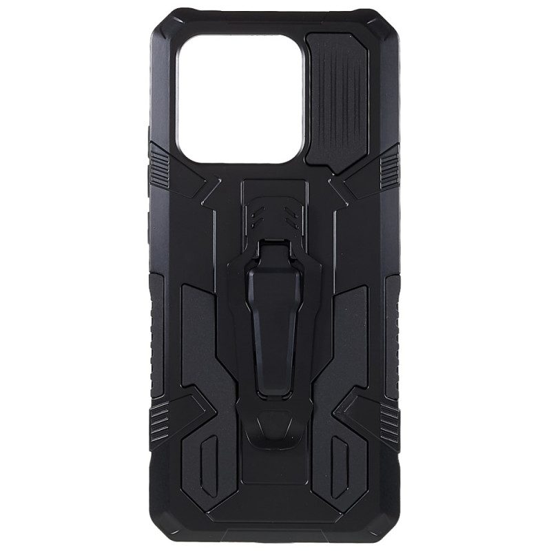 Hoesje voor Xiaomi Redmi 10C Robot Met Riemclip