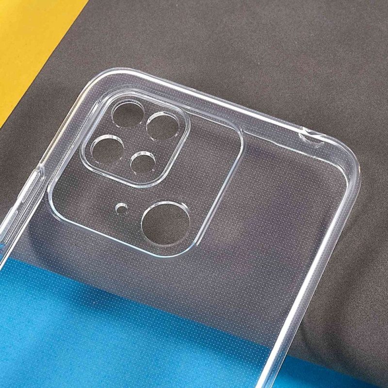 Hoesje voor Xiaomi Redmi 10C Transparante Flexibele Siliconen