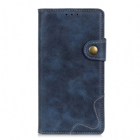 Leren Hoesje voor Xiaomi Redmi 10C Fantasie Naden