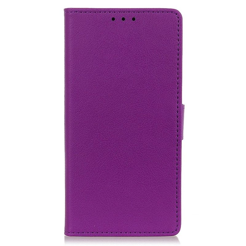 Leren Hoesje voor Xiaomi Redmi 10C Klassiek