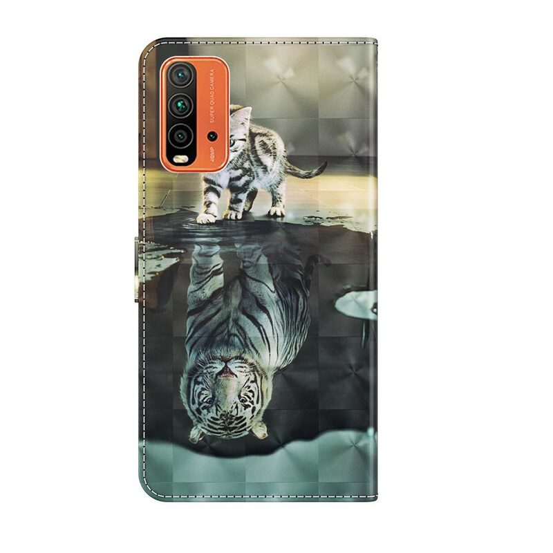 Flip Case voor Xiaomi Redmi 9T Ernest De Tijger