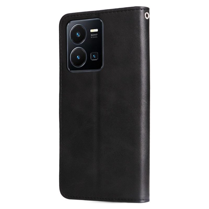 Flip Case voor Vivo Y35 Portemonnee