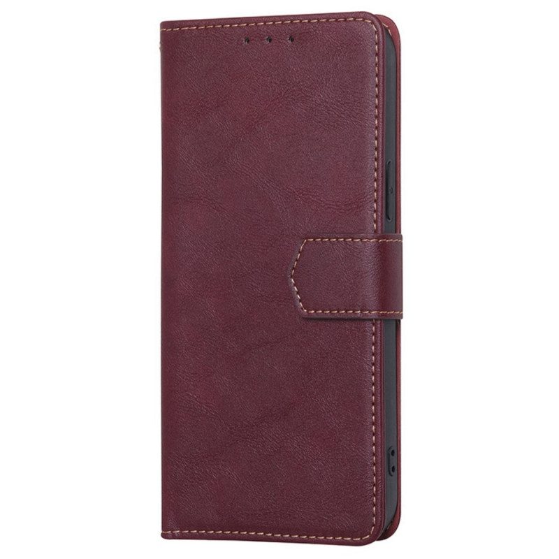 Folio-hoesje voor Vivo Y35 Klassieke Rfid