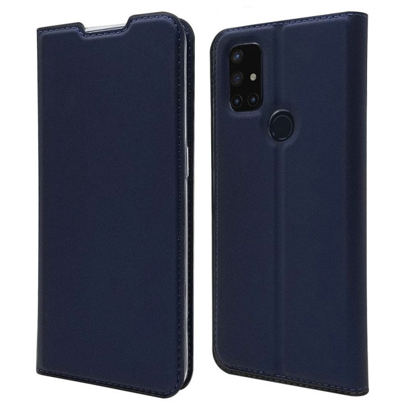 Bescherming Hoesje voor OnePlus Nord N10 Folio-hoesje Magnetische Sluiting