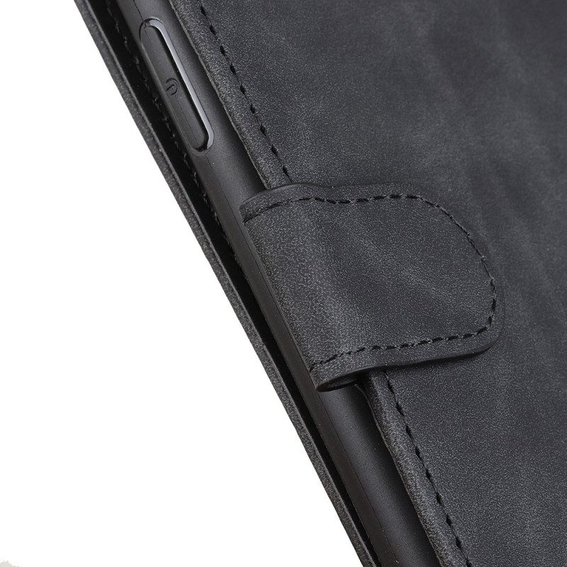 Flip Case voor OnePlus Nord N10 Khazneh Vintage Leereffect