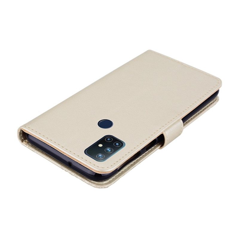 Flip Case voor OnePlus Nord N10 Uil Mandala En Charme