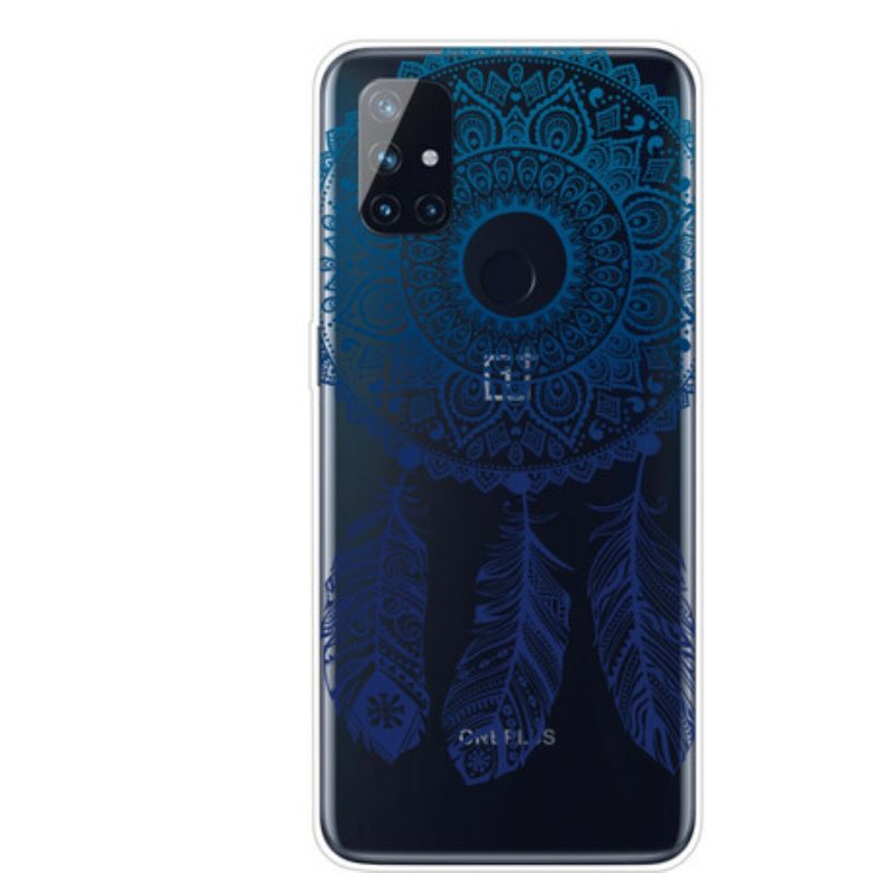 Hoesje voor OnePlus Nord N10 Enkelbloemige Mandala