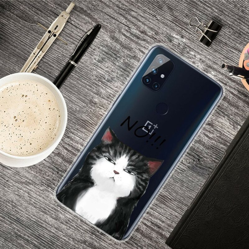 Hoesje voor OnePlus Nord N10 De Kat Die Nee Zegt