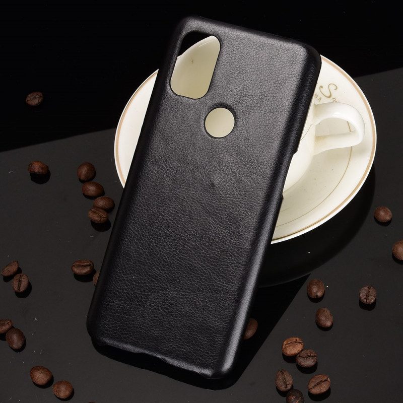 Hoesje voor OnePlus Nord N10 Litchi Performance Leereffect