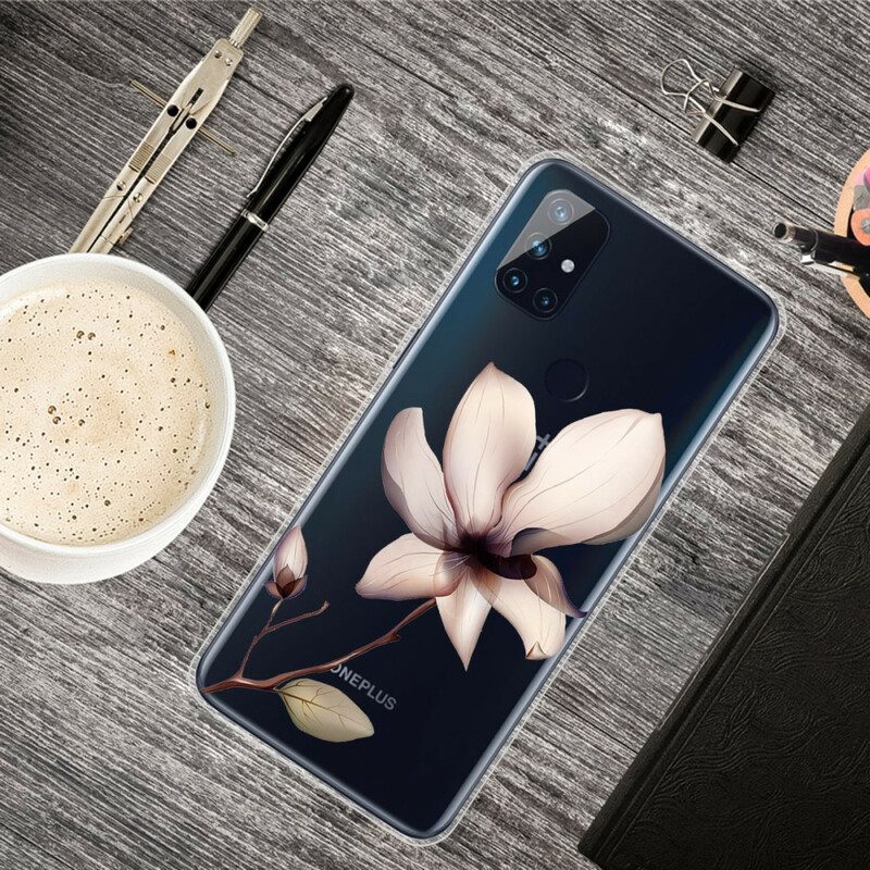 Hoesje voor OnePlus Nord N10 Premium Bloemen