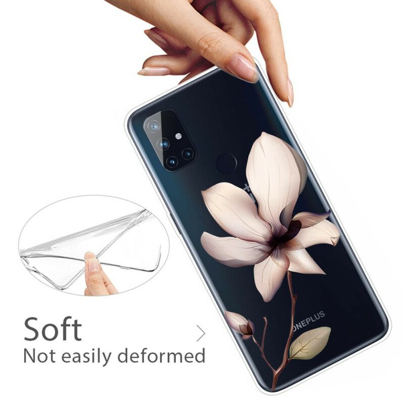 Hoesje voor OnePlus Nord N10 Premium Bloemen