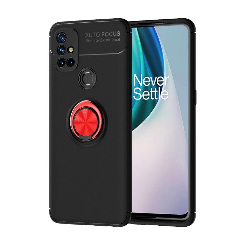 Hoesje voor OnePlus Nord N10 Roterende Ring