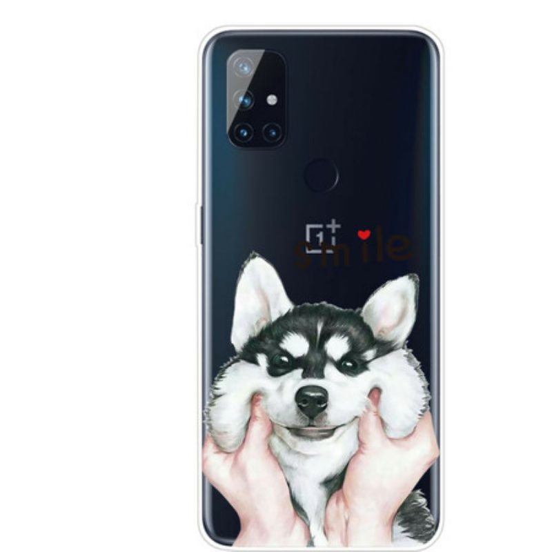 Telefoonhoesje voor OnePlus Nord N10 Lach Hond