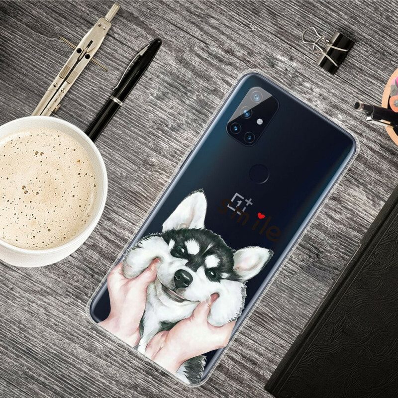 Telefoonhoesje voor OnePlus Nord N10 Lach Hond