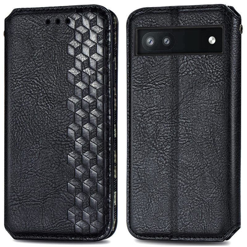 Bescherming Hoesje voor Google Pixel 6A Folio-hoesje 3d Patroon