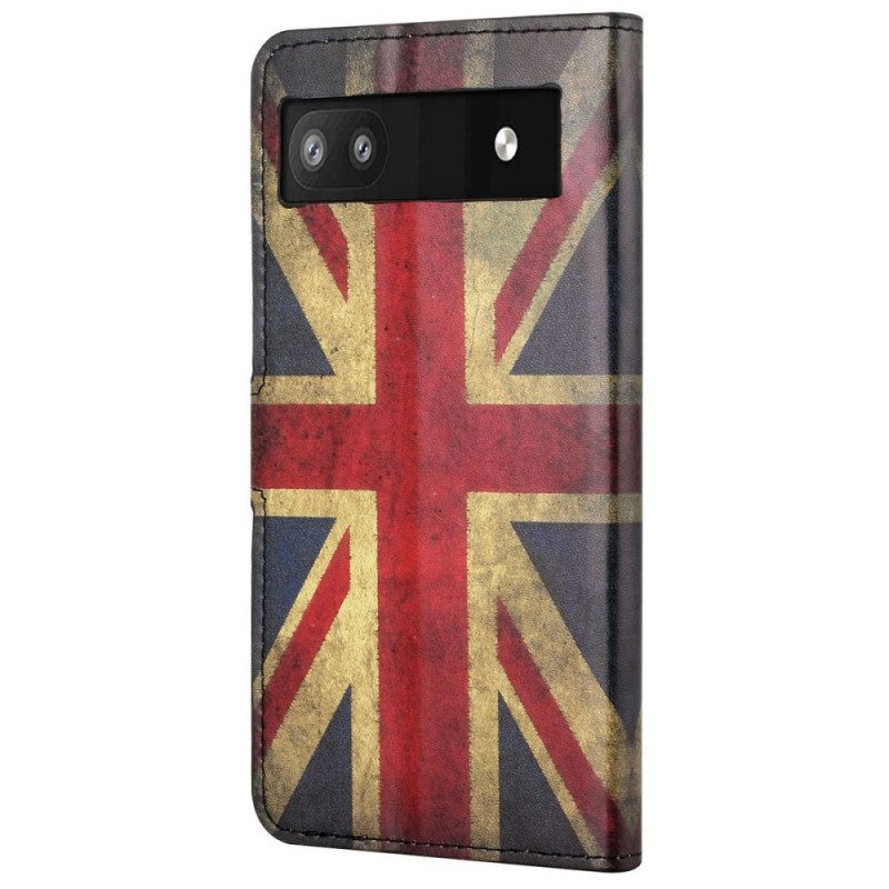 Flip Case voor Google Pixel 6A Engelse Vlag