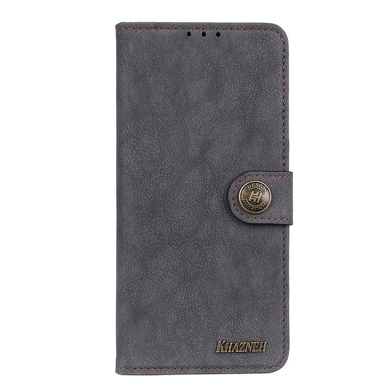 Flip Case voor Google Pixel 6A Khazneh Retro Split Kunstleer