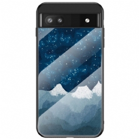 Hoesje voor Google Pixel 6A Patroon Van Gehard Glas