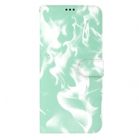 Leren Hoesje voor Google Pixel 6A Abstract Patroon