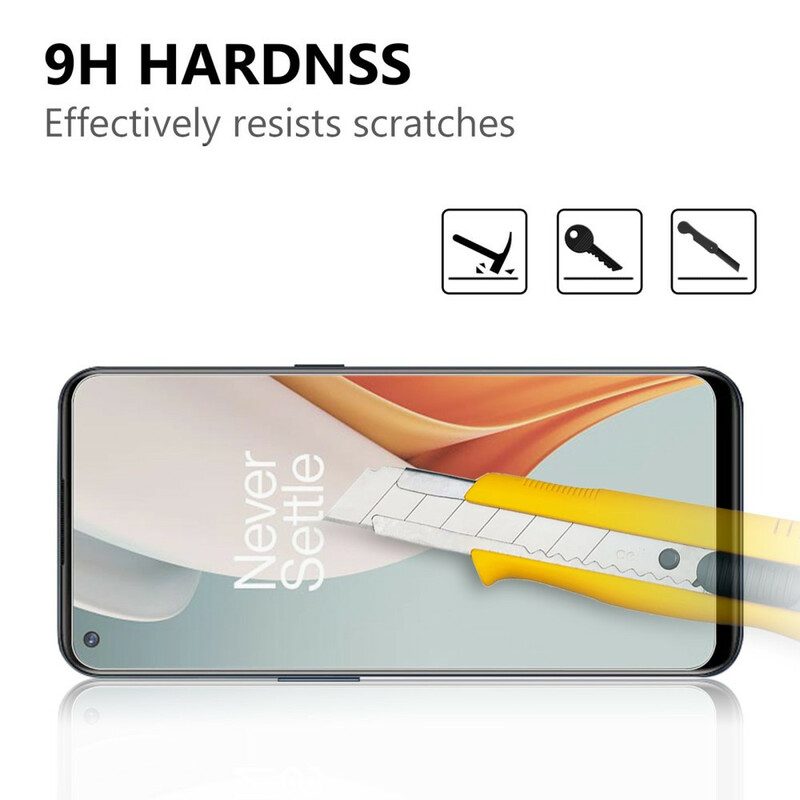 Arc Edge Gehard Glas Bescherming (0.2Mm) Voor Het Oneplus Nord N100 Scherm