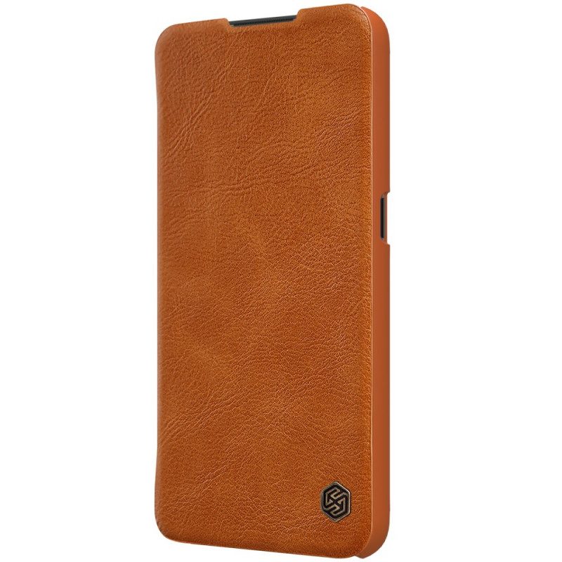 Bescherming Hoesje voor OnePlus Nord N100 Folio-hoesje Nillkin Qin-serie