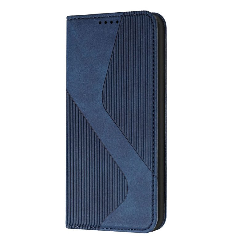 Bescherming Hoesje voor OnePlus Nord N100 Folio-hoesje S-design In Leerstijl