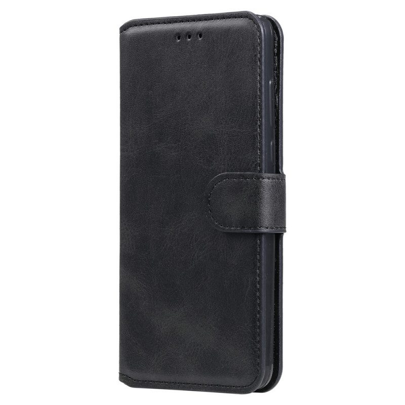 Flip Case voor OnePlus Nord N100 Vintage Lederen Stijl