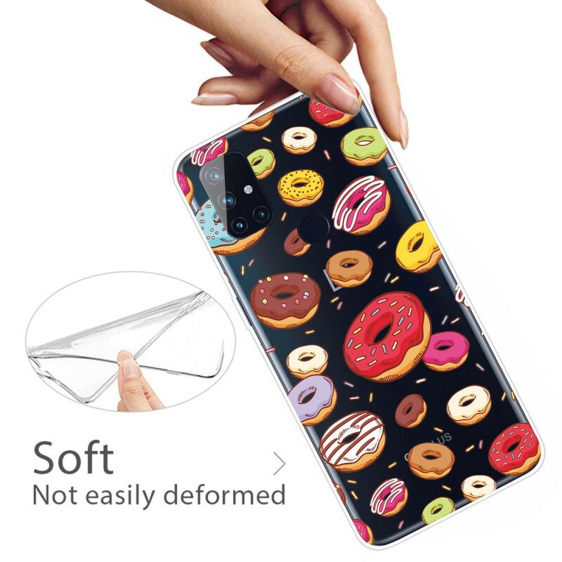 Hoesje voor OnePlus Nord N100 Hou Van Donuts