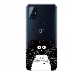 Hoesje voor OnePlus Nord N100 Kijk Naar De Katten