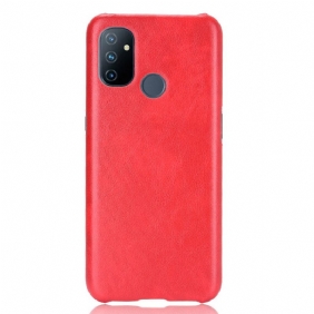 Hoesje voor OnePlus Nord N100 Litchi Performance Leereffect