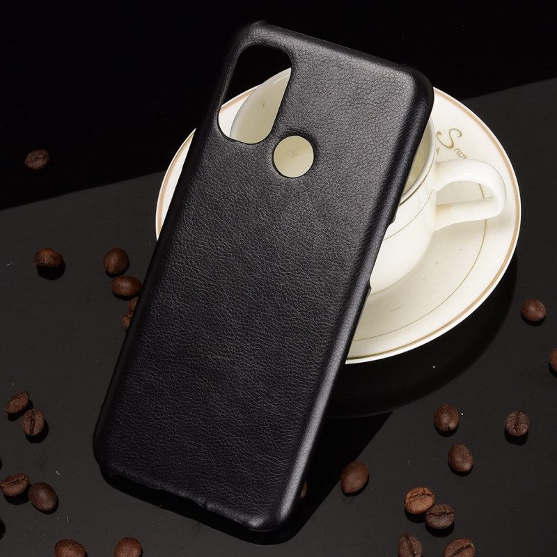 Hoesje voor OnePlus Nord N100 Litchi Performance Leereffect