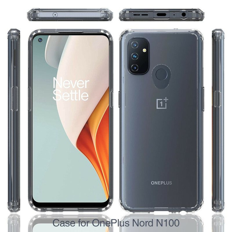 Hoesje voor OnePlus Nord N100 Naadloos Hybride Ontwerp