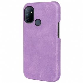 Hoesje voor OnePlus Nord N100 Nieuwe Kleuren Leereffect