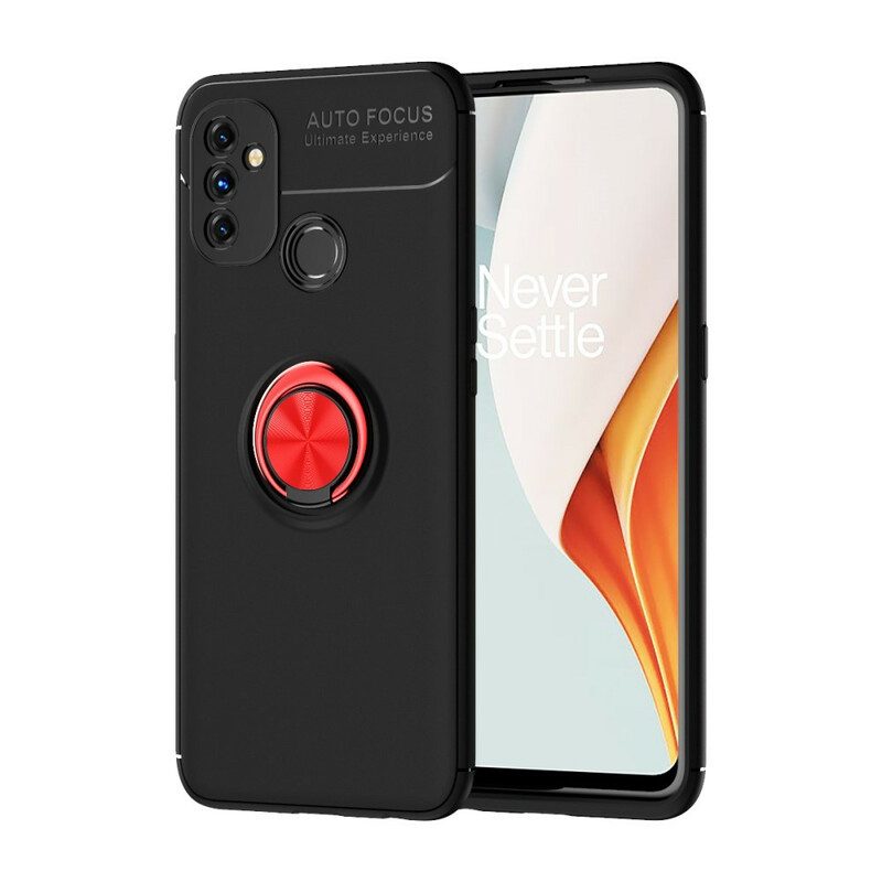 Hoesje voor OnePlus Nord N100 Roterende Ring